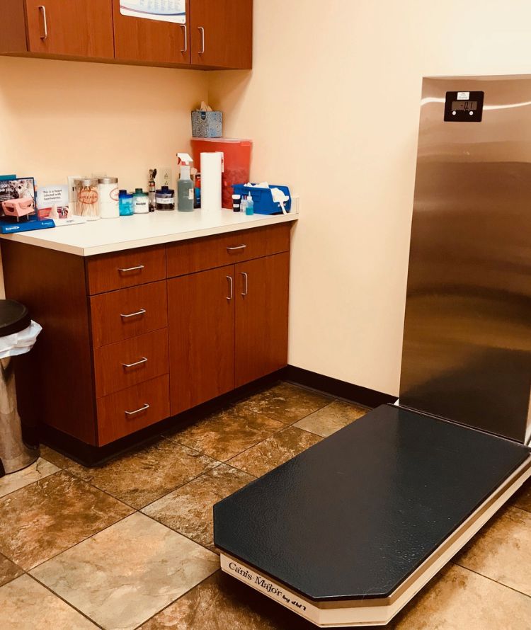 Clinic exam room